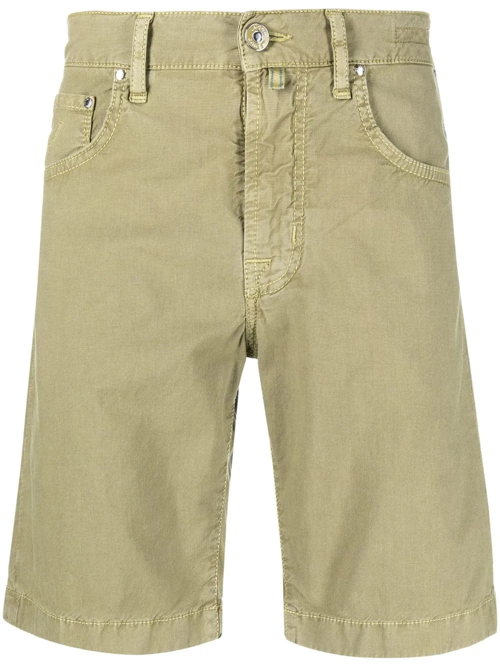 

Jacob Cohen bermudas con parche del logo - Verde