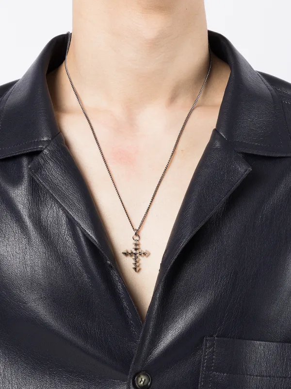 Northskull Statement Cross-pendant 