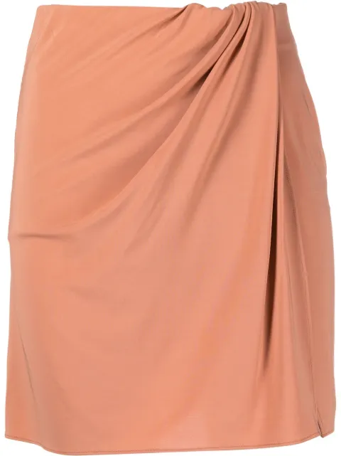 THE ANDAMANE Gabrielle mini wrap skirt