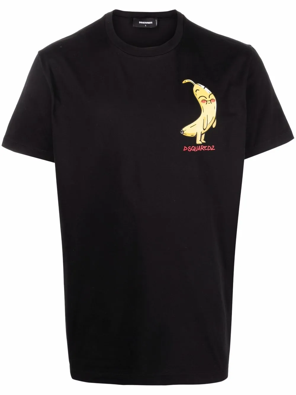 

Dsquared2 playera con plátanos estampados - Negro