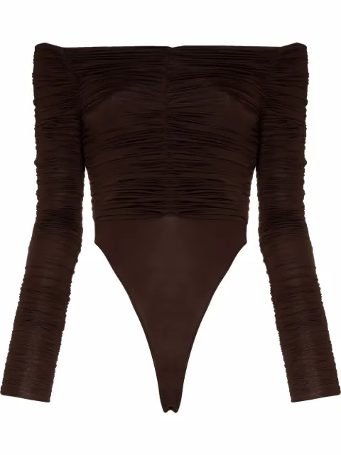 Haut Bandeau Alex Perry Dos Frangé - Top Cropped Noir, Taille UK 8, Occasion Bon état