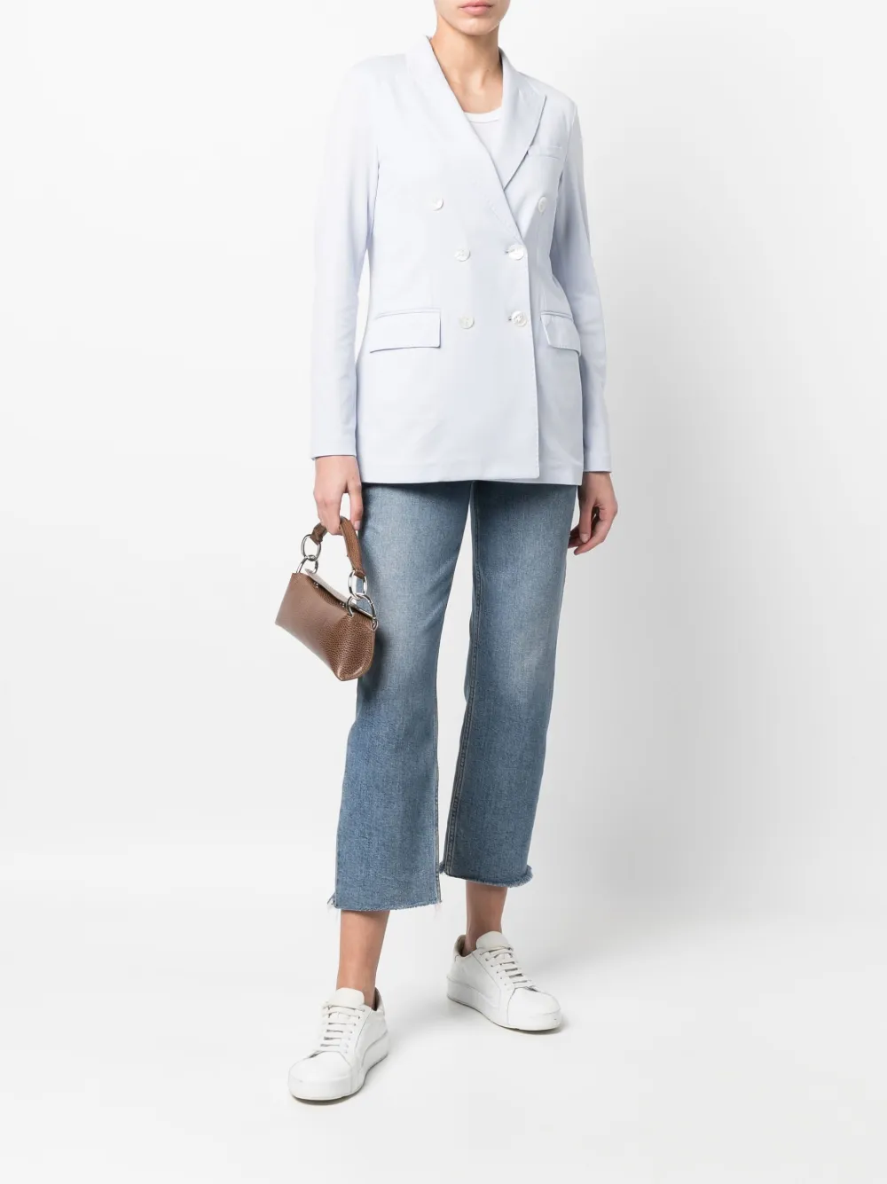 Circolo 1901 Blazer met dubbele rij knopen - Blauw