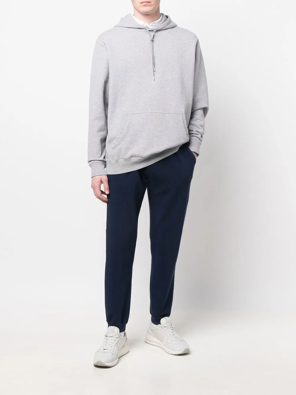 Massimo Alba Tweekleurige trainingsbroek - Blauw