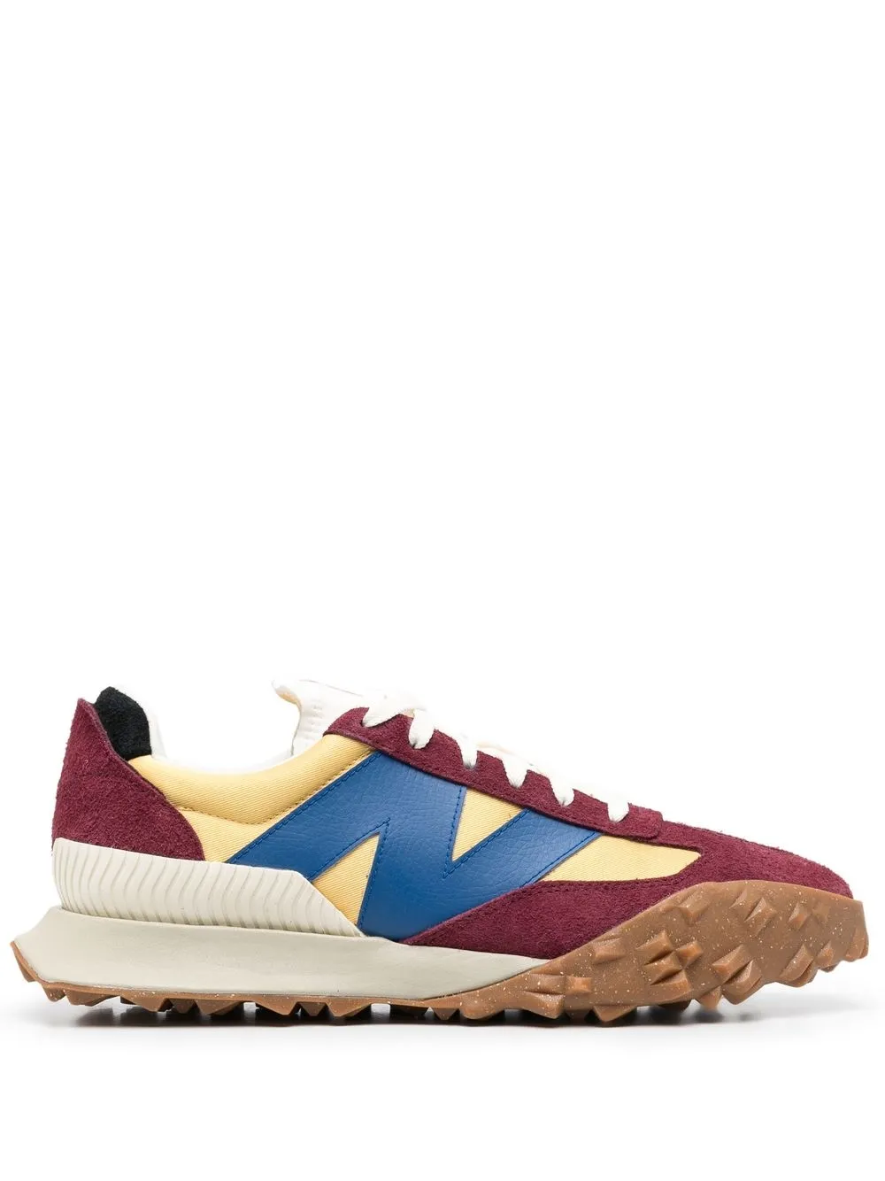 

New Balance tenis bajos con paneles - Rojo