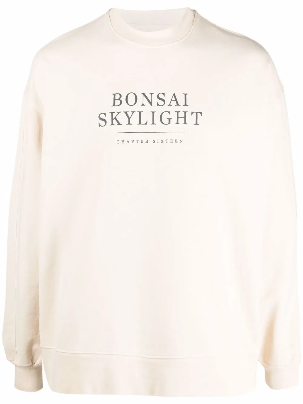 

Bonsai sudadera con estampado gráfico - Neutro