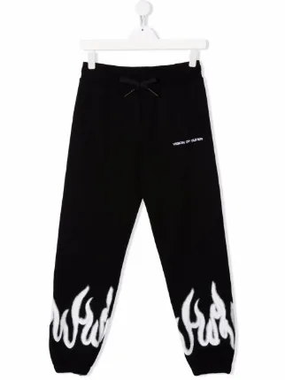 Flame track pants shop