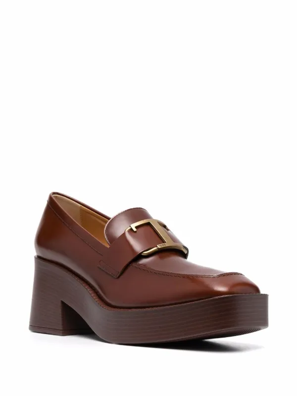 Tod's platform loafers outlet