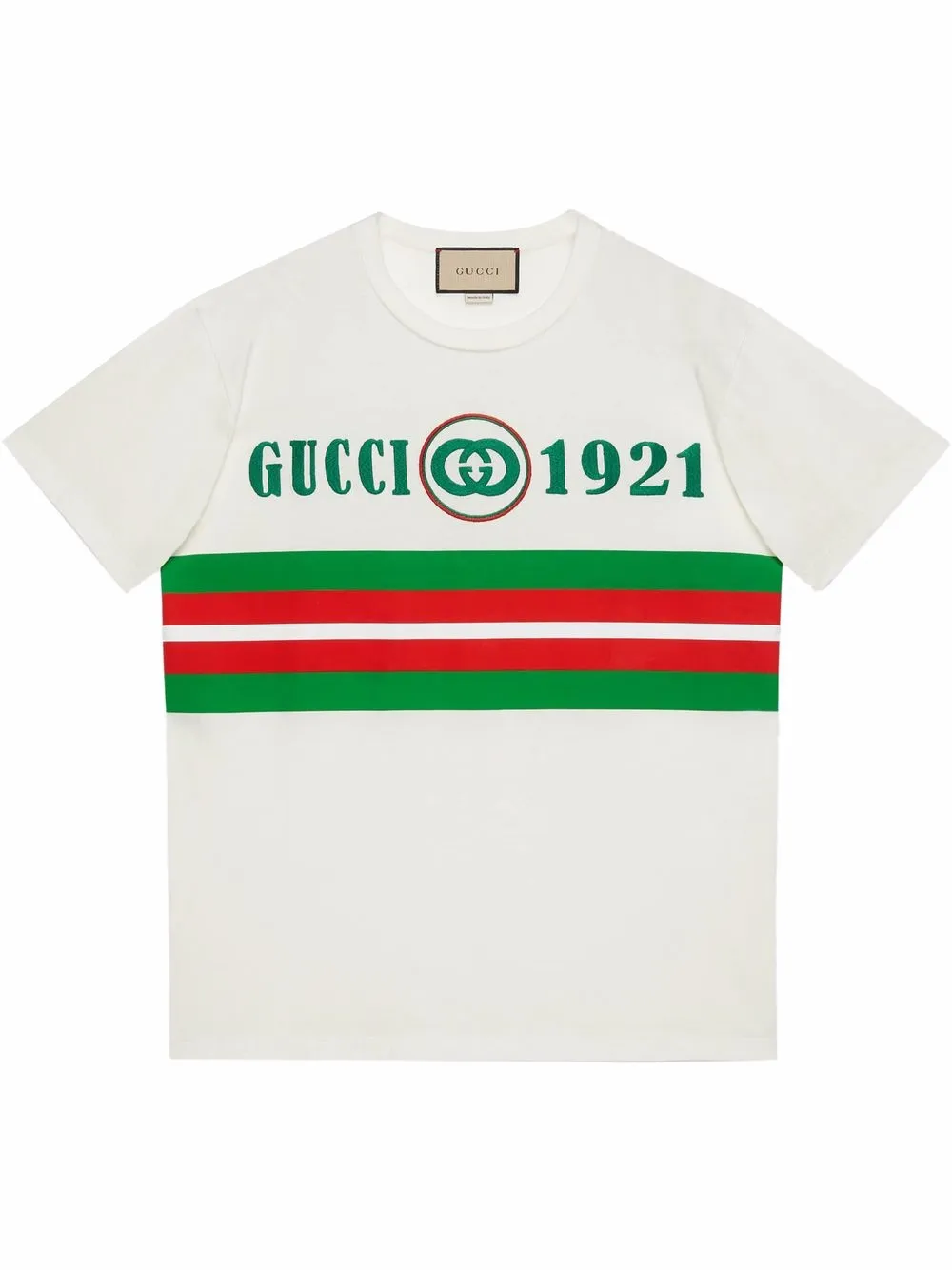 値下【極美品】グッチ GUCCI 1921 クロップド Tシャツ-