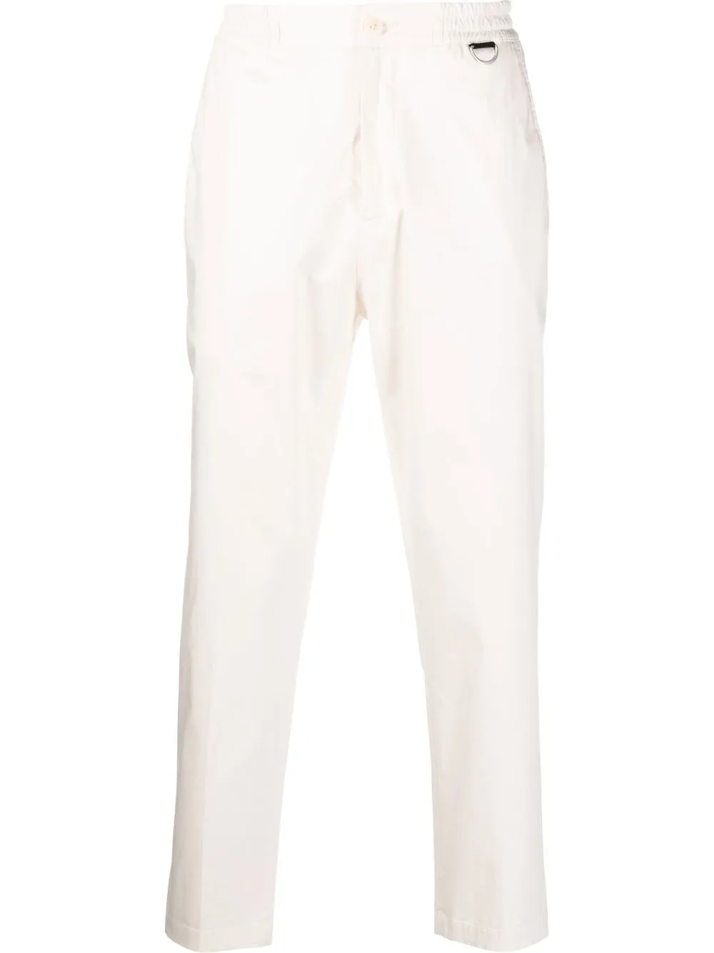 

Low Brand pantalones con pretina elástica - Blanco