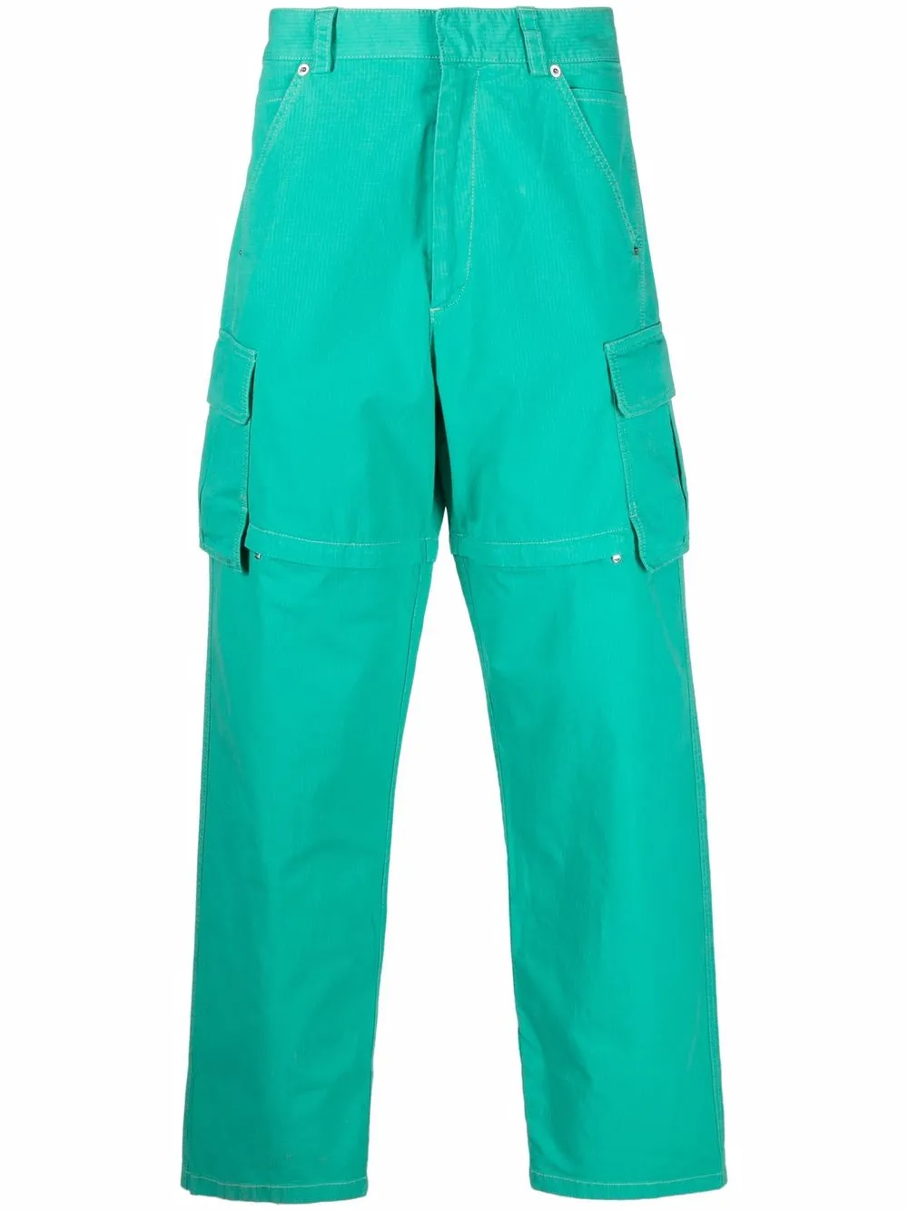 

Jacquemus pantalones cargo convertibles - Verde
