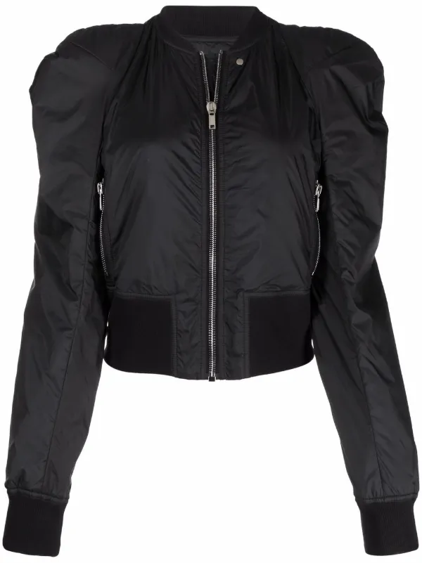 Rick Owens DRKSHDW puff-sleeve Bomber 