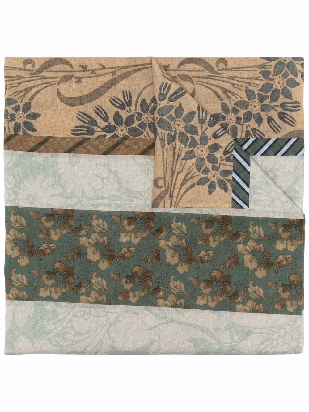 

Pierre-Louis Mascia mascada con estampado floral - Marrón