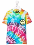 Barrow kids tie-dye cotton T-shirt - Blue