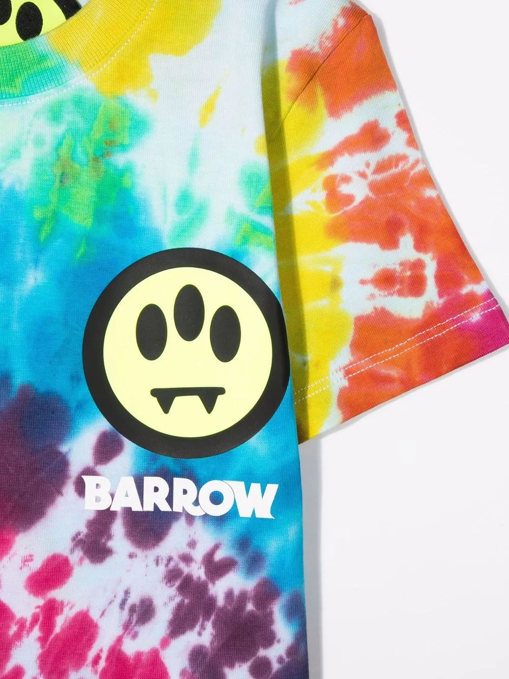  Barrow Kids T Shirt Mit Batikmuster   Blau 