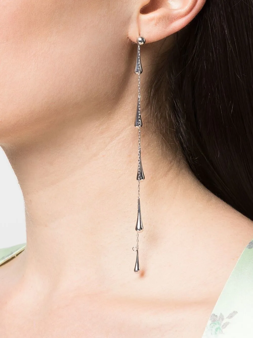 Avgvst Oorbellen met amulet - Zilver