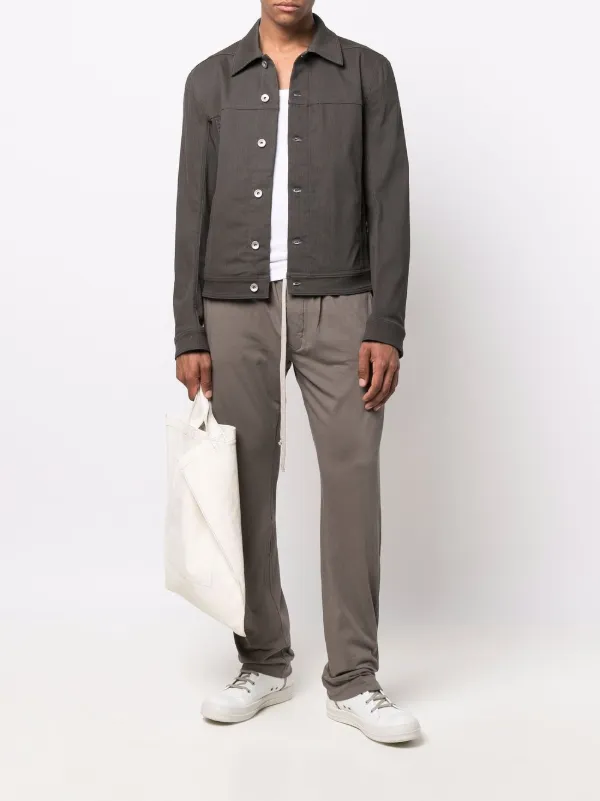 Rick Owens DRKSHDW ドローストリング トラックパンツ | グレー ｜その他