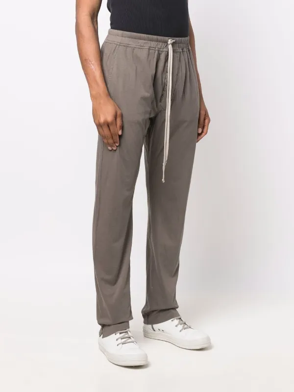 Rick Owens DRKSHDW ドローストリング トラックパンツ | グレー 
