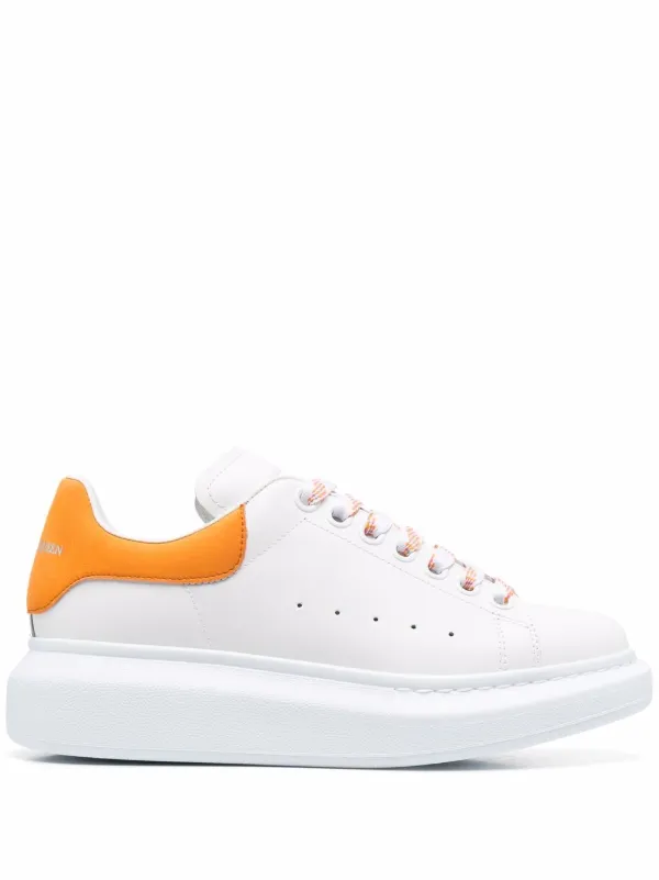 Alexander mcqueen sneaker orange outlet