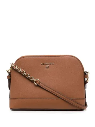 Michael kors large crossgrain sale leather dome crossbody bag