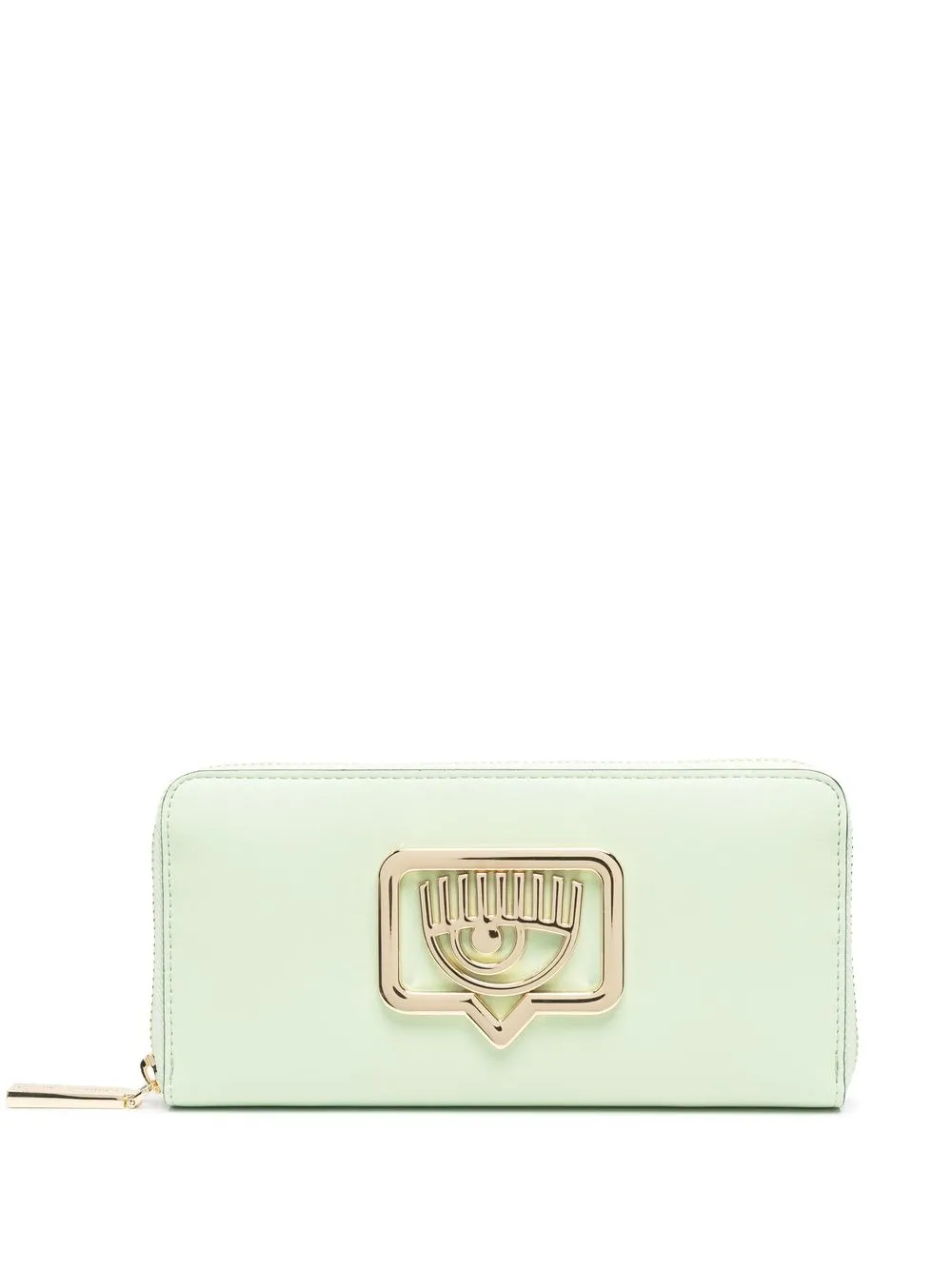 

Chiara Ferragni cartera con placa Eye - Verde
