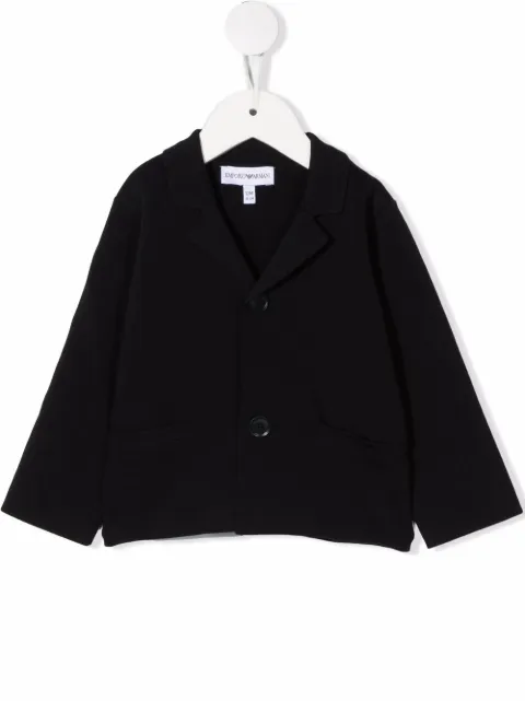 Emporio Armani Kids بليزر بصف أزرار