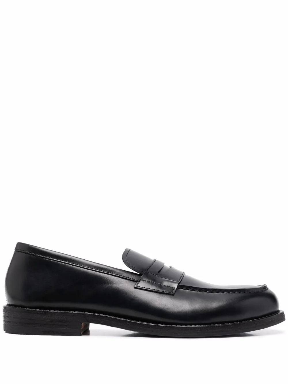 

Henderson Baracco slip-on leather loafers - Black