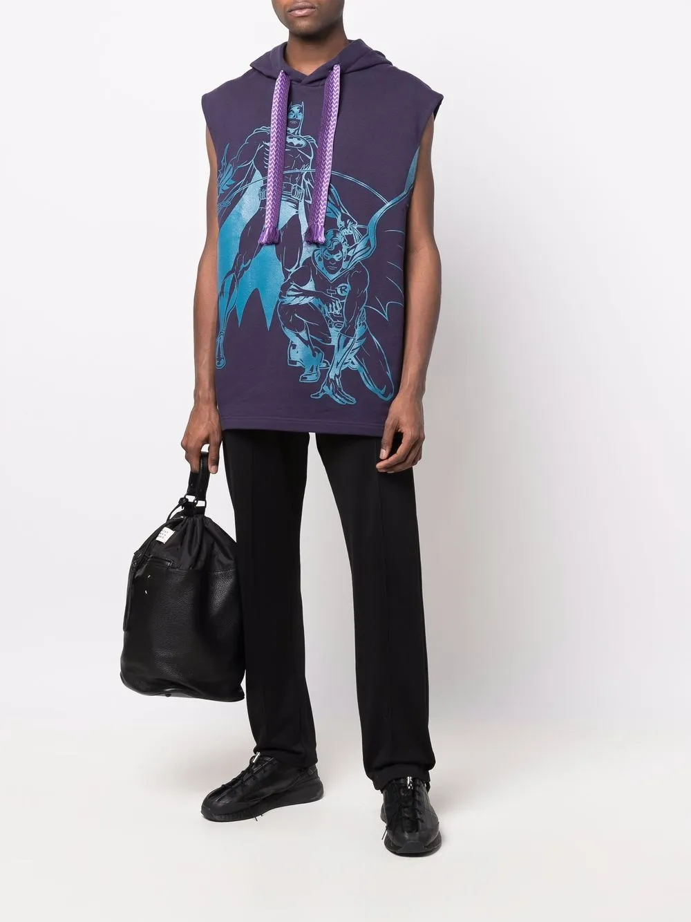 Lanvin Hoodie met print - Paars