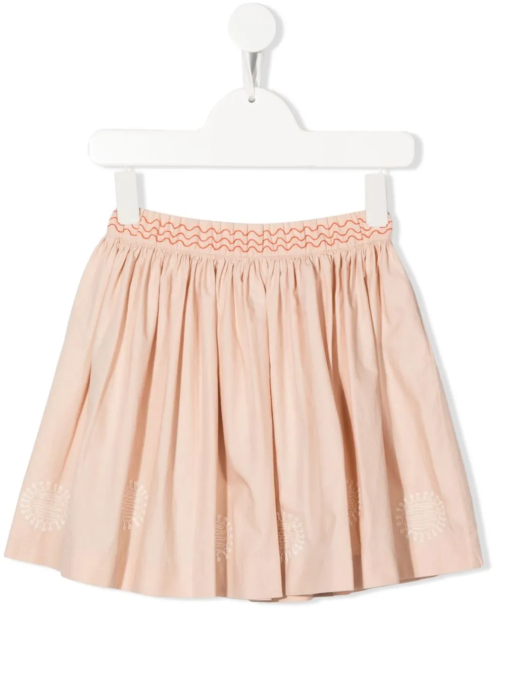 

Bonpoint cotton flared skirt - Neutrals