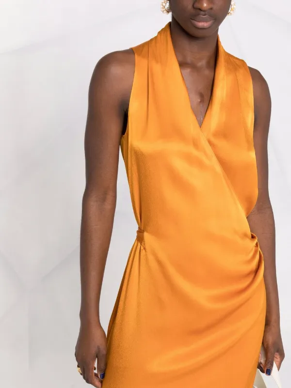 vince draped dress