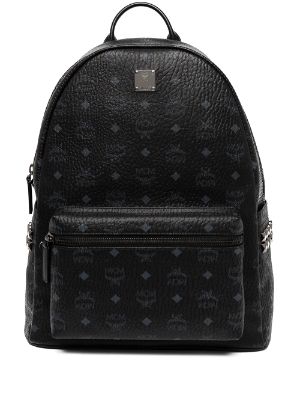 MCM: backpack for man - Black  Mcm backpack MMKDAVE04 online at