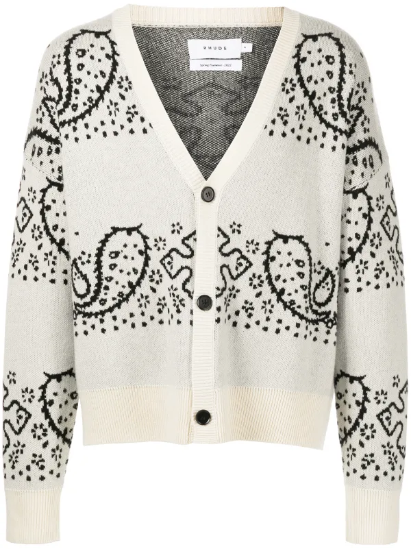 Rhude cardigan outlet