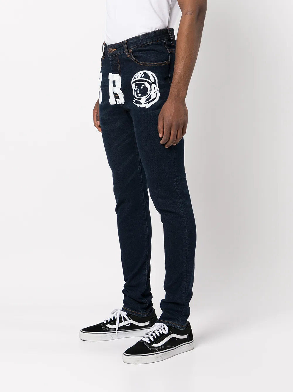 Billionaire Boys Club Slim-fit jeans Blauw