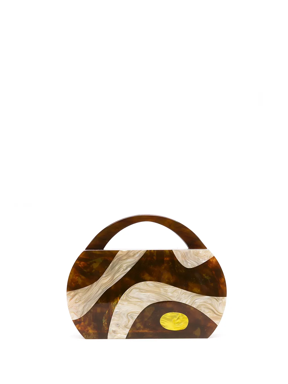 

ESTILÉ Toast striped tote - Brown