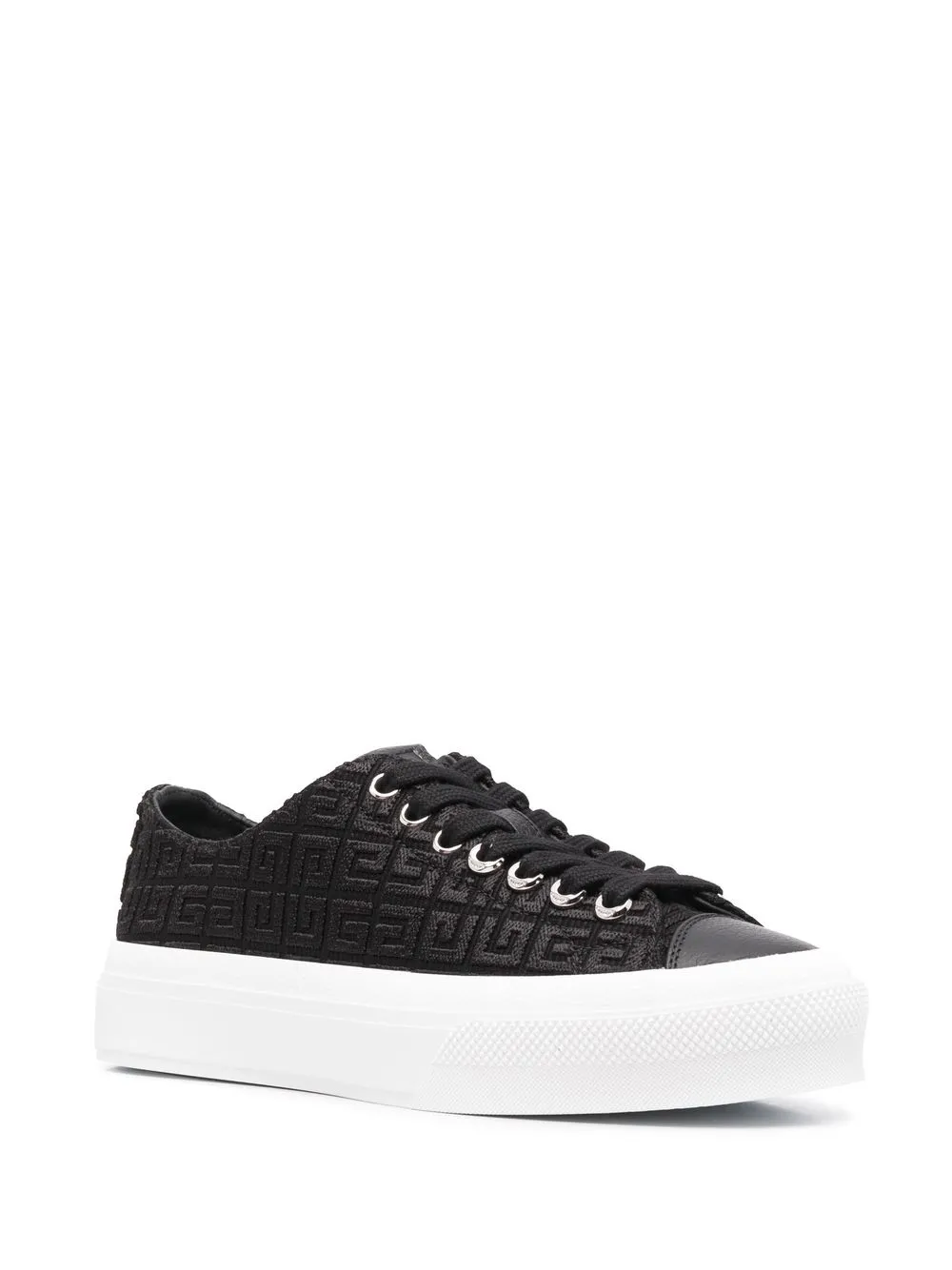 Givenchy 4G sneakers met jacquard - Zwart