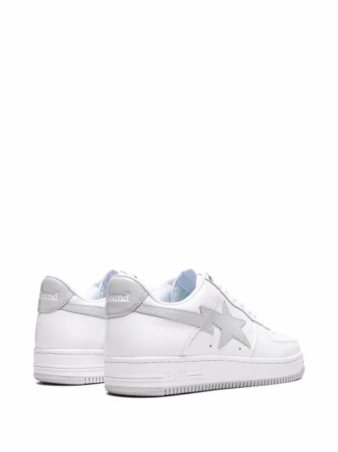 A BATHING APE® x Jjjjound Bape Sta "White/Grey" sneakers 1H73191921 - 2