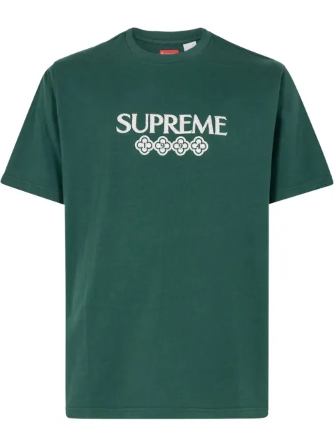 Supreme - Glitter crew neck T-shirt