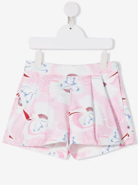 Simonetta floral print shorts