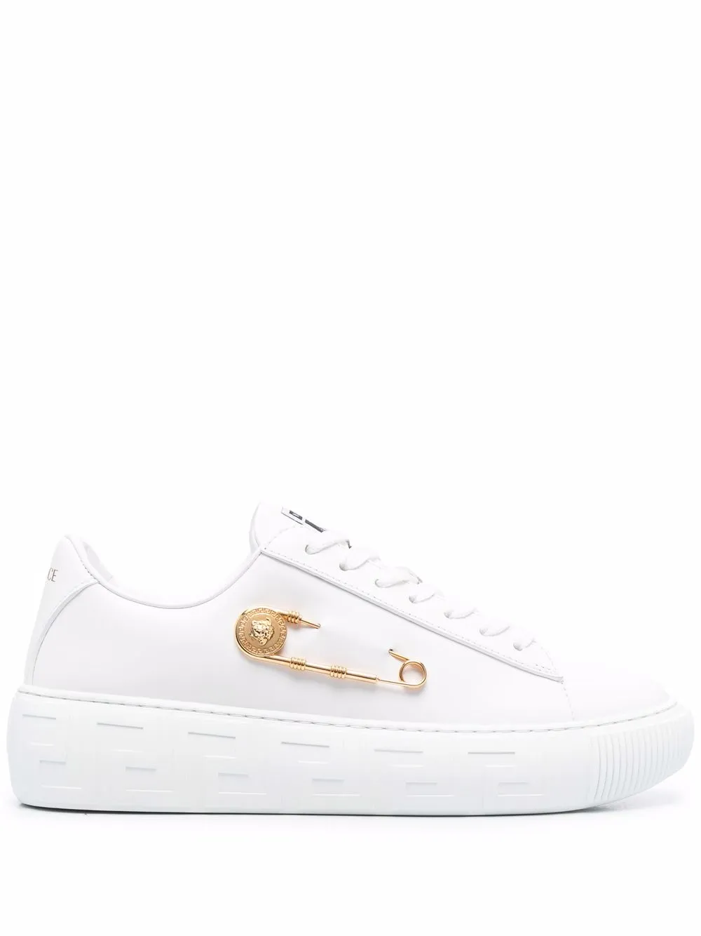 Versace safety pin best sale trainers
