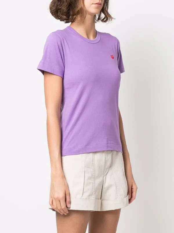 Comme Des Garcons Play Sudadera Con Logo Bordado Farfetch