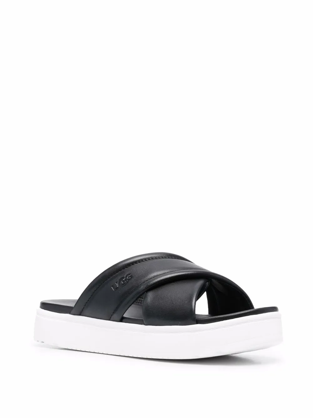 UGG Sandalen met gekruist bandje - Zwart
