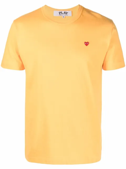 Comme Des Garçons Play logo-patch short-sleeve T-shirt