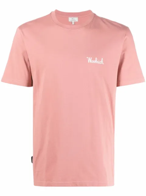 Woolrich T-Shirt mit Logo-Print