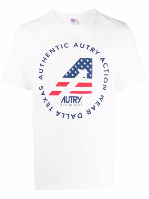 Autry logo-print cotton T-shirt