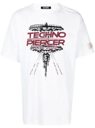 【予約販売】本 グラフィック Simons Raf Tシャツ JP FARFETCH | ホワイト | トップス