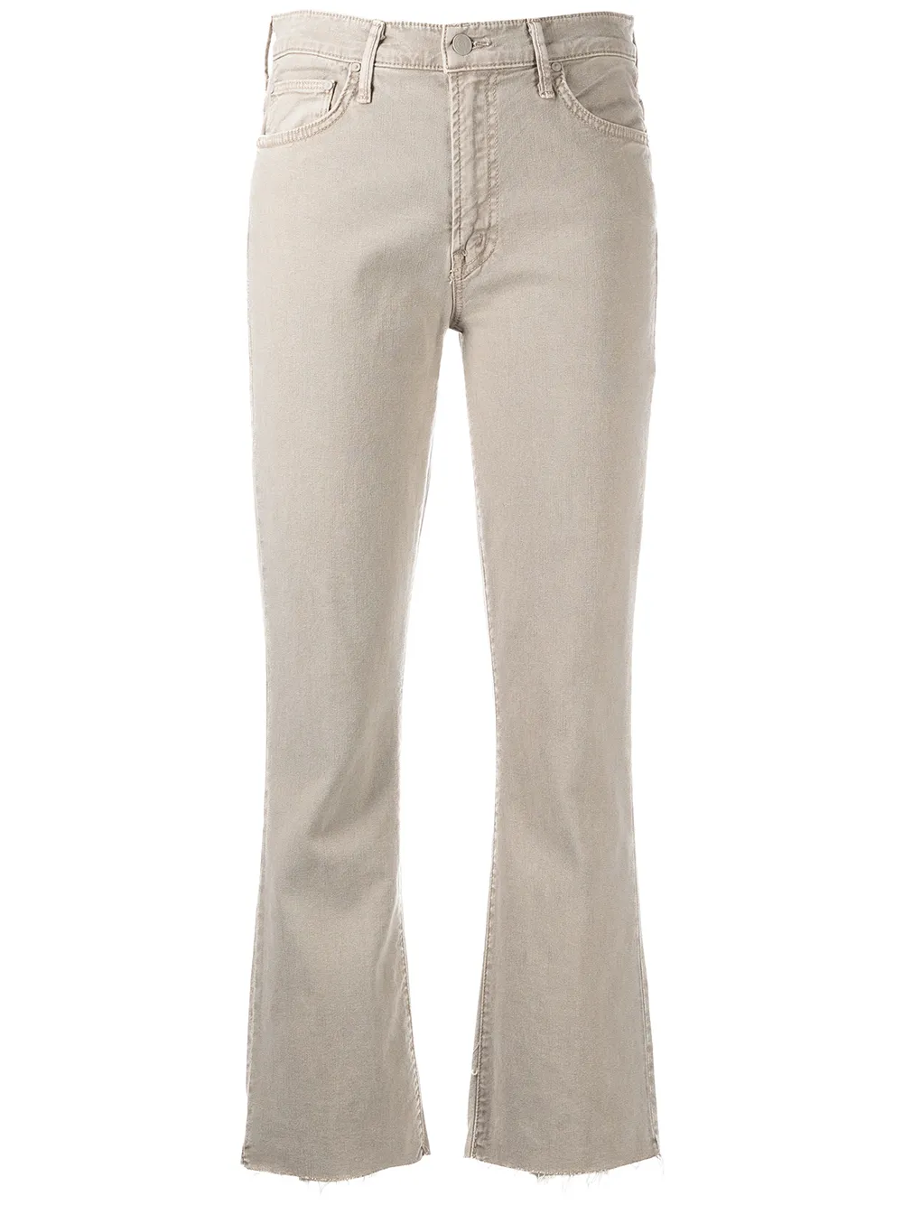 

MOTHER Insider cropped bootcut jeans - Grey