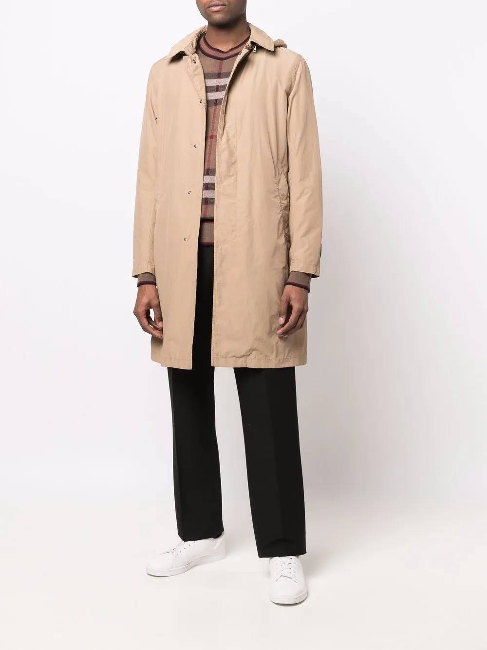 Herno Parka met capuchon Bruin