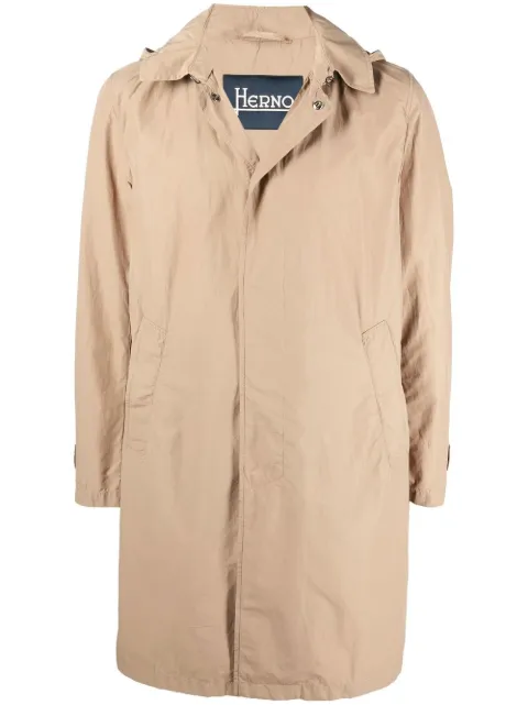 Herno hooded parka coat