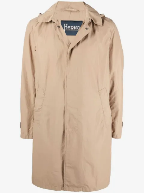 Herno hooded parka coat