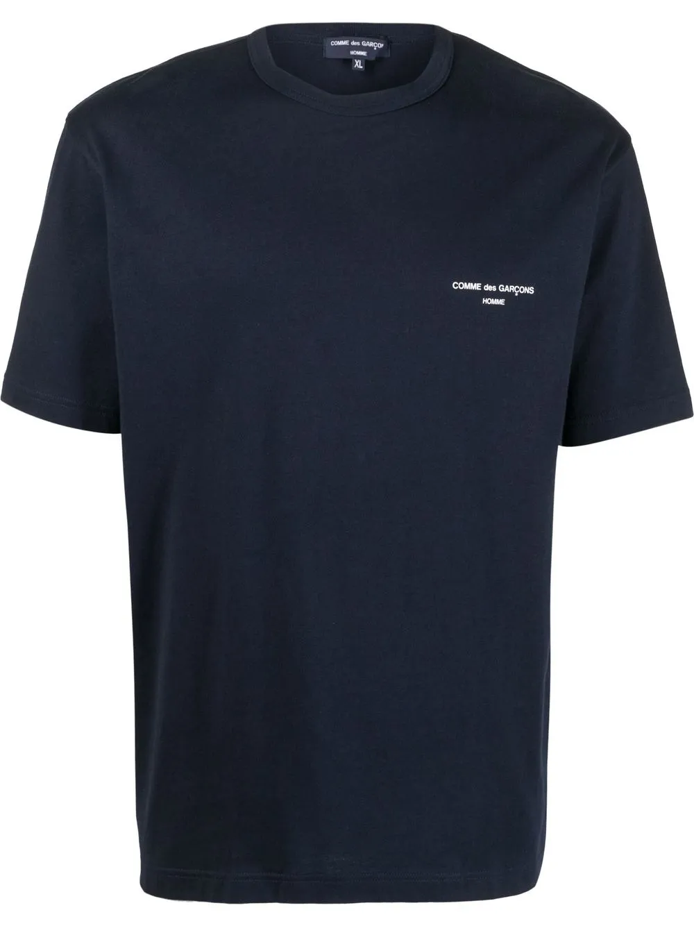 

Comme Des Garçons Homme playera con logo estampado y cuello redondo - Azul