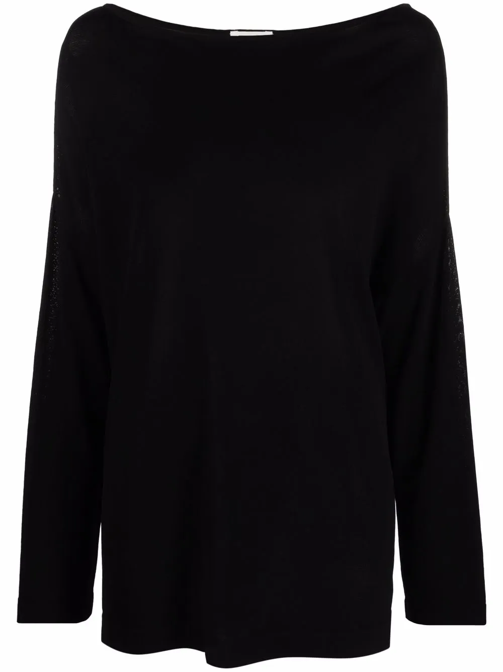 

P.A.R.O.S.H. suéter de tejido con cuello barco - Negro